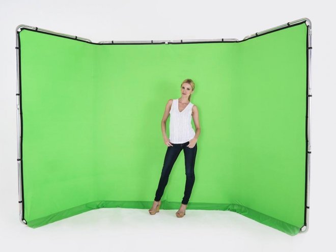 Location photomaton Chroma key fond vert